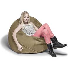 Beige Beanbags Jaxx Cocoon Kids Bean Bag Chair