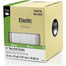 Dritz 18 yd 3/4" Non-Roll Elastic- White