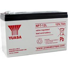 Batteri 12v 7ah Yuasa NP7-12L Blybatteri 12V 7Ah (6,3mm)