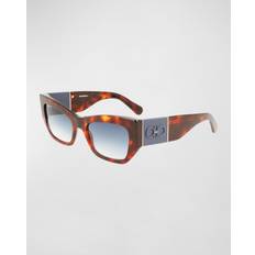 Ferragamo Square Sunglasses, 54mm