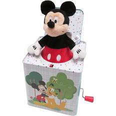 Kids Preferred Disney Baby Mickey Mouse Jack-in-The-Box Musical Toy for Babies White