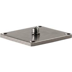 Supporti per proiettori SLV 233582 Piastra Di Montaggio Acciaio Inox