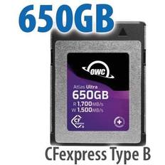 Cfexpress type b OWC 650GB Atlas Ultra CFexpress Type B