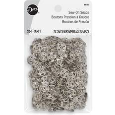 Snap Fasteners Dritz 72ct Sew-On Snaps Nickel