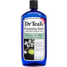 Mature Skin Bubble Bath Dr Teal's Balance & Calm Foaming Bubble Bath Matcha Green Tea 33.8fl oz