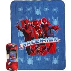 Blue Blankets Spider-Man No Way Micro Raschel Comfy Blankets Red, Blue