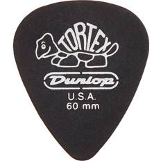 Dunlop 488P.60 Tortex Pitch Black, .60mm, 12/Player's Pack