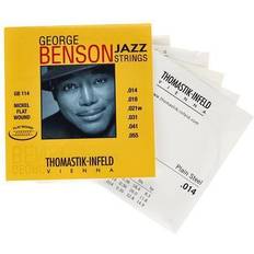 Thomastik Strings Thomastik GB114 George Benson Custom Heavy Flatwound Jazz Guitar Strings