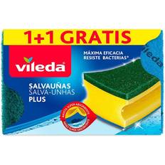 Vileda E3/77711 Estropajo Salvauèas Plus Antibacterias 1+1 162590