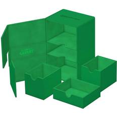 Ultimate Guard Twin Flip`n`Tray 160 XenoSkin Monocolor Green