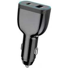 Usb c car charger CoreParts USB-C Car Charger Svart inomhus