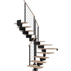 Dolle Dubai Halvsving Sort 9005-DESIGN 204-252 cm