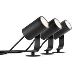 Udendørs lamper Philips Hue Lily Havespot Basissæt 3x8W 24V Bedlampe 19.3cm 3stk