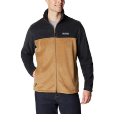 Hiking - Men Tops Columbia Men's Steens Mountain 2.0 Full Zip Fleece Jacket - Black/Delta