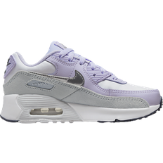 Nike Air Max 90 LTR PS - White/Violet Frost/Pure Platinum/Metallic Silver