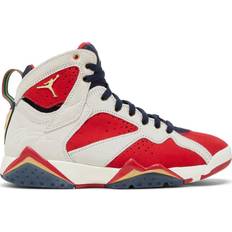 Nike Air Jordan 7 Shoes NIKE Air Jordan 7 x Trophy Room - Obsidian/Dark Obsidian/True Red/Metallic Gold