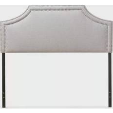 Beige Headboards Baxton Studio Avignon Modern and Contemporary Grayish Upholstered Queen Headboard 60.84"