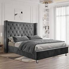 Beds & Mattresses Jocisland Upholstered