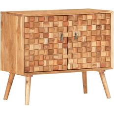 vidaXL Solid Acacia Wood Buffet 75x65cm