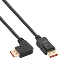 InLine Right Angled DisplayPort-DisplayPort 1.4 5m