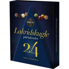 Nordthy Julekalendere Nordthy Licorice Ball Christmas Calendar 260g