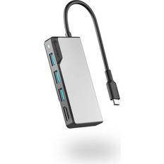 Kabeladaptere - USB C-USB C Kabler Alogic USB-C Fusion CORE 5-in-1 Hub V2