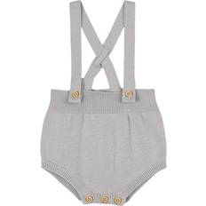 Grå Playsuits Børnetøj Hust&Claire Malone Romper Iced Aqua