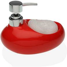 Rosso Distributori di sapone Versa Distributore Di Rete + Paglietta 21970058