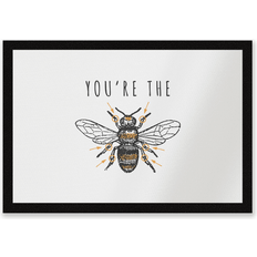 Decorsome You're The Bees Knees Orange, Svart, Vit 40x60cm