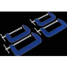 Sargentos en G Sealey AK6006SET G-Clamp Set 4pc 150mm & 200mm Sargento en G