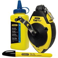 Stanley Cintas métricas Stanley Schlagschnurautomat-Set FatMax 30m 0-47-681 Cinta métrica