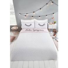 Rapport Hello Gorgeous Double Duvet Cover Pink