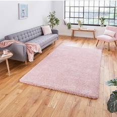 Think Rugs Sierra 9000 Heavy Weight Shaggy Pink