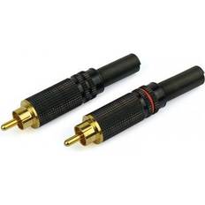 Dynavox Kablar Dynavox X-2202 RCA-kontakter, 4-pack