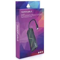 Nanocable Hub USB-C A 3xUSB-A 3.1 15 cm