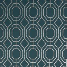 Superfresco Easy Teal Geometric Smooth Wallpaper