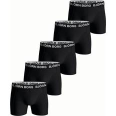 Björn Borg Intimo maschile Björn Borg Cotton Stretch Boxer 5-pack Noir