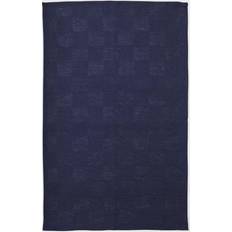 Audo towel Menu Papilio Viskestykke Indigo Badehåndklæde Hvid, Blå