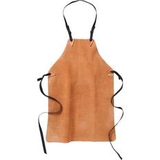 Fristads 9330 LTHR Forklæde Sort, Brun (87x56cm)