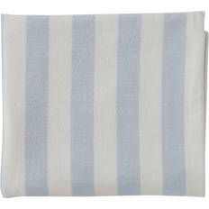 Bleu Nappes OYOY Rayée En Coton Organique Taille 200x140 - Bleu Nappe Bleu (200x140cm)