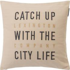 Lexington Puder Lexington Herringbone Pudebetræk Beige (50x50cm)