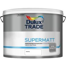 Dulux Trade Paint Dulux Trade Supermatt Wall Paint White 10L