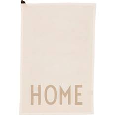 Boligtekstiler Design Letters 2-Pack Favorite Viskestykke Hvid