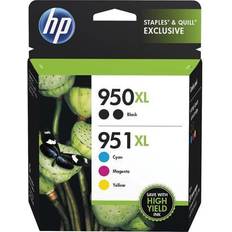 Ink & Toners HP 950XL/951XL Black/Cyan/Magenta/Yellow High Yield Ink Cartridge, 5/Pack