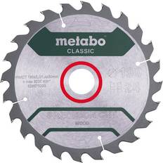 Tilbehør til elværktøj Metabo 628676000 Rundsavblad 190 x 30 x 1.4 mm Antal tænder (per tomme) 24 1 stk