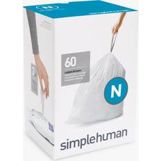 Cleaning Equipment & Cleaning Agents Simplehuman Code R Custom Fit Drawstring Trash Bags