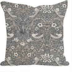 Svanefors Vilja Kuddfodral Cushion Cover Grey (45x45cm)