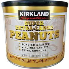 Vegetarian Nuts & Seeds Kirkland Signature Super Xl Va Peanuts 1134g 1pack