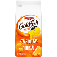 Snacksit ja Näkkileivät Goldfish Crackers Cheddar 187 g