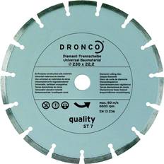 180mm diamantklinga Dronco Diamantkapskiva Qual St-7 180x22,23x2,2mm